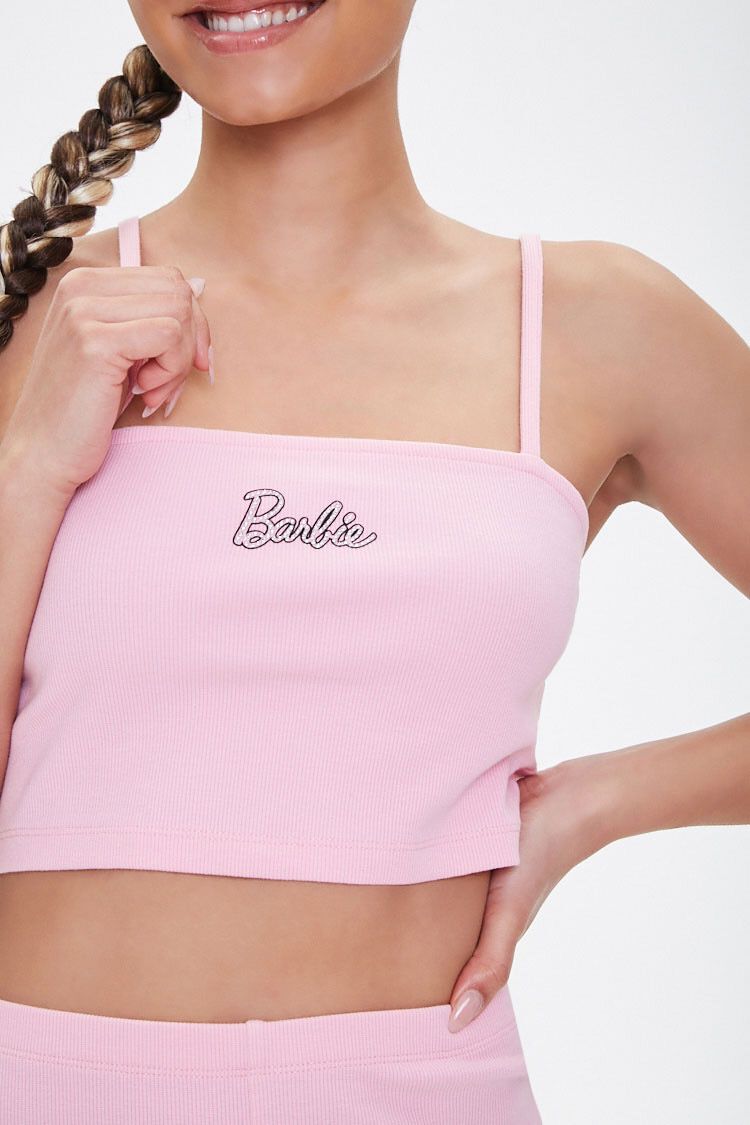 Barbie™ Graphic Cropped Cami