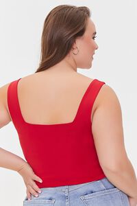 RED Plus Size Square-Neck Tank Top, image 3