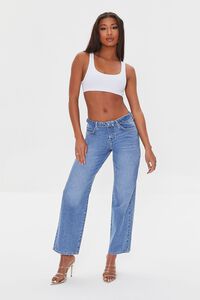 MEDIUM DENIM Straight-Leg 90s-Fit Jeans, image 6