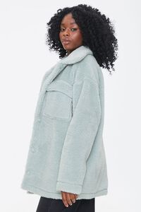 MINT Faux Shearling Button-Front Jacket, image 2