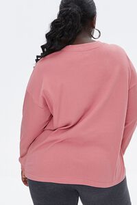 Plus Size Floral Long-Sleeve Tee, image 3