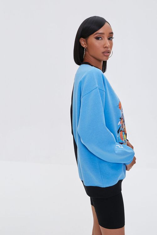 BLUE/MULTI Space Jam Fleece Sweatshirt, image 2