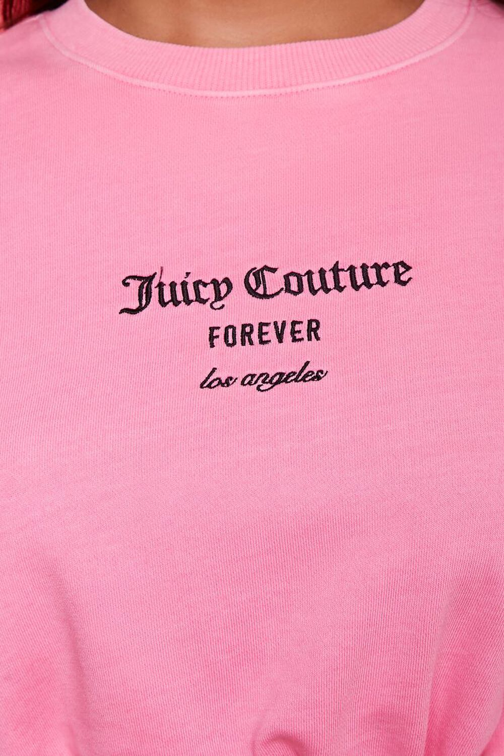Fleece Juicy Couture Cropped Pullover