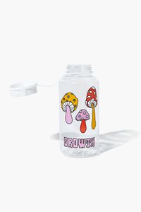 CLEAR/MULTI Mushroom Water Bottle, image 3