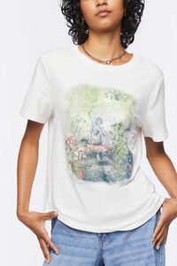 TAUPE/MULTI Organically Grown Cotton Graphic Tee, image 5