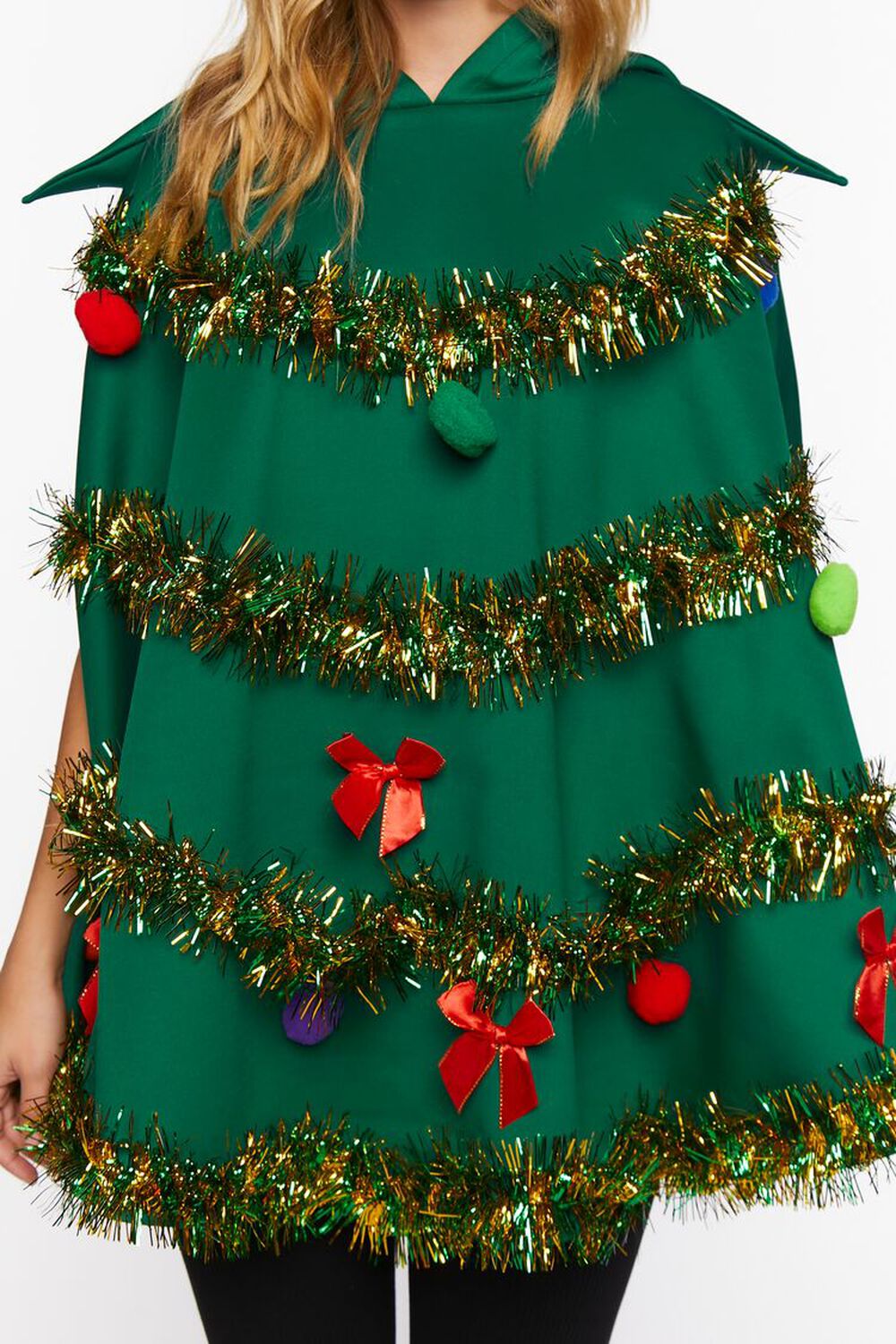 Christmas Tree Poncho
