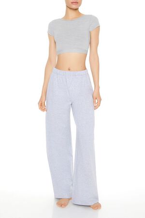 Seamless Scoop-Back Cropped Tee