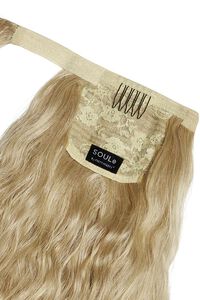 BLONDE COMBO PRETTYPARTY The Caprii Hook-and-Loop Wrap-Around Ponytail, image 4