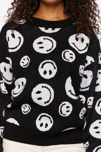 Happy Face Crew Sweater, image 5