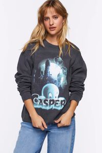 CHARCOAL/MULTI Casper Graphic Pullover, image 1