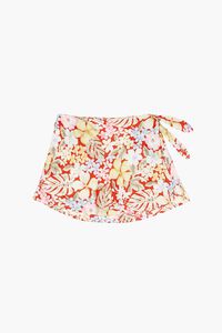 RED/MULTI Girls Tropical Floral Skirt (Kids), image 1