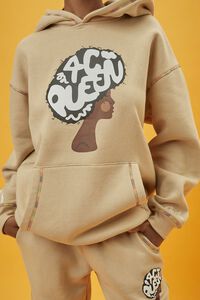 TAUPE/MULTI Shae Anthony Graphic Hoodie, image 5