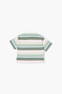 Girls Striped Polo Shirt (Kids), image 2
