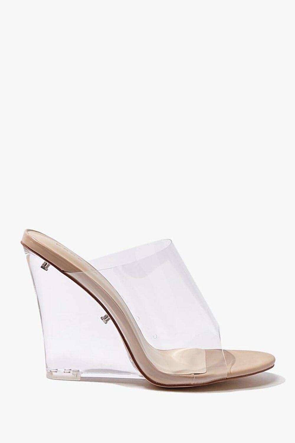 Almond Toe Lucite Wedges