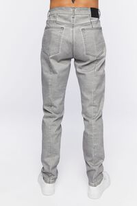 GREY Split-Hem Slim-Fit Jeans, image 4