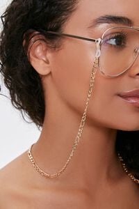 GOLD Figaro Glasses Chain, image 1