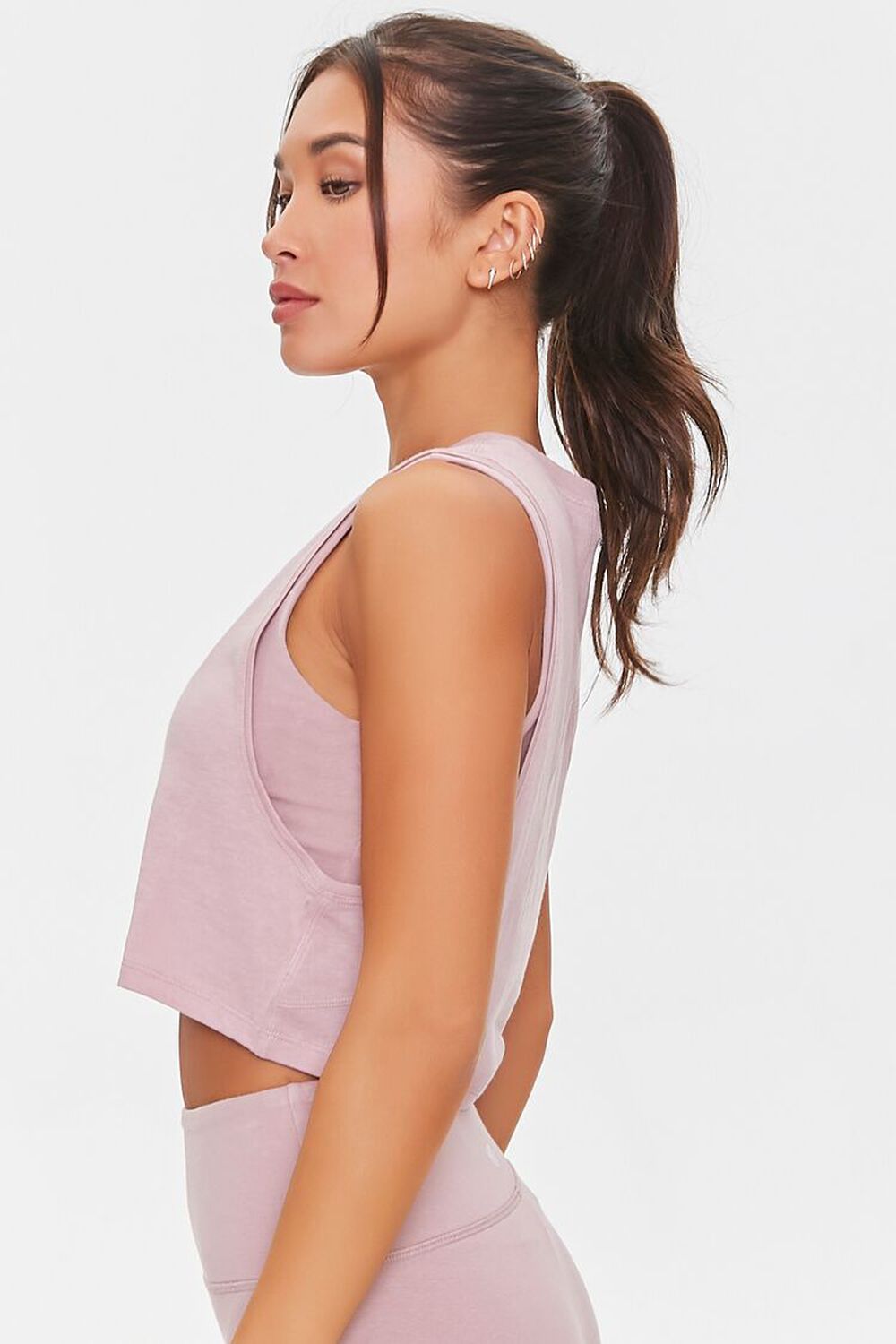 ADOBE ROSE Active Cropped Muscle Tee, image 2