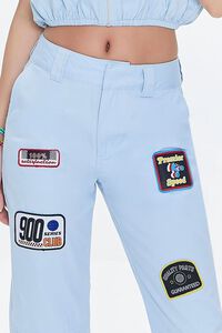 SKY BLUE 900 Series Club Patch Graphic Pants, image 6