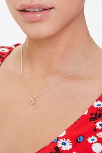 Cube Charm Necklace, image 1