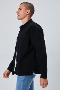 BLACK Drop-Sleeve Button Jacket, image 2