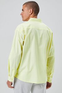 LIGHT YELLOW Long-Sleeve Buttoned Shirt, image 3