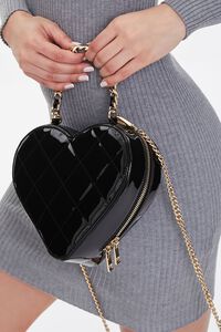 Quilted Heart Crossbody Bag, image 2
