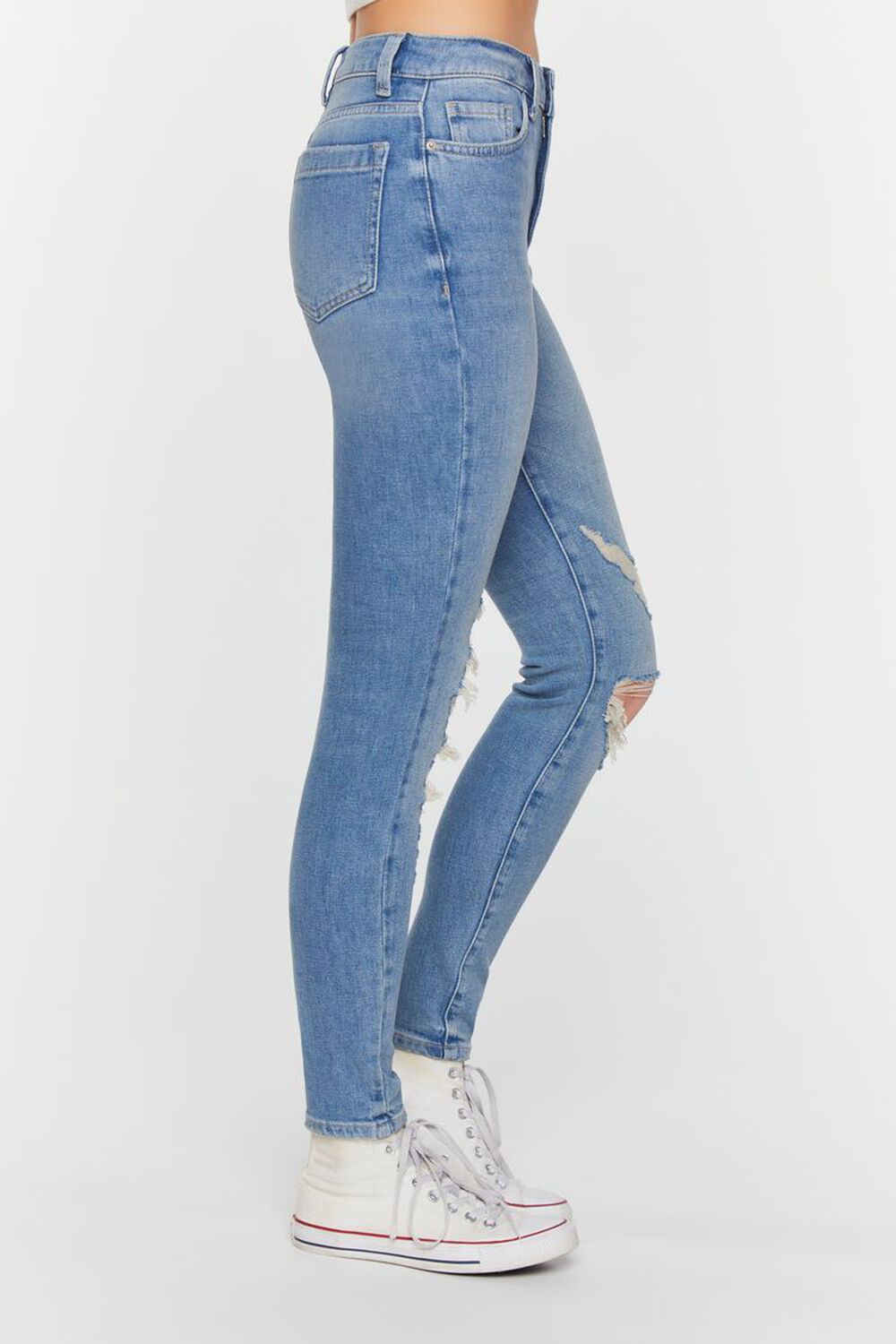 MEDIUM DENIM Hemp 10% Skinny Jeans, image 2