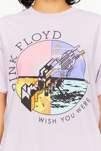 PURPLE Pink Floyd Wish You Were Here Graphic Tee, image 5