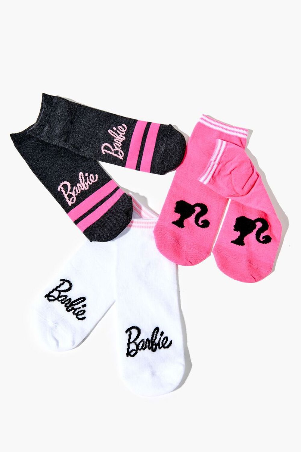 Barbie Ankle Sock Set - 3 Pack, image 1