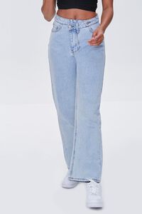 Premium Crisscross 90s-Fit Jeans, image 2
