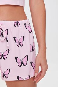 LIGHT PINK/MULTI Butterfly Cami & Shorts Pajama Set, image 6