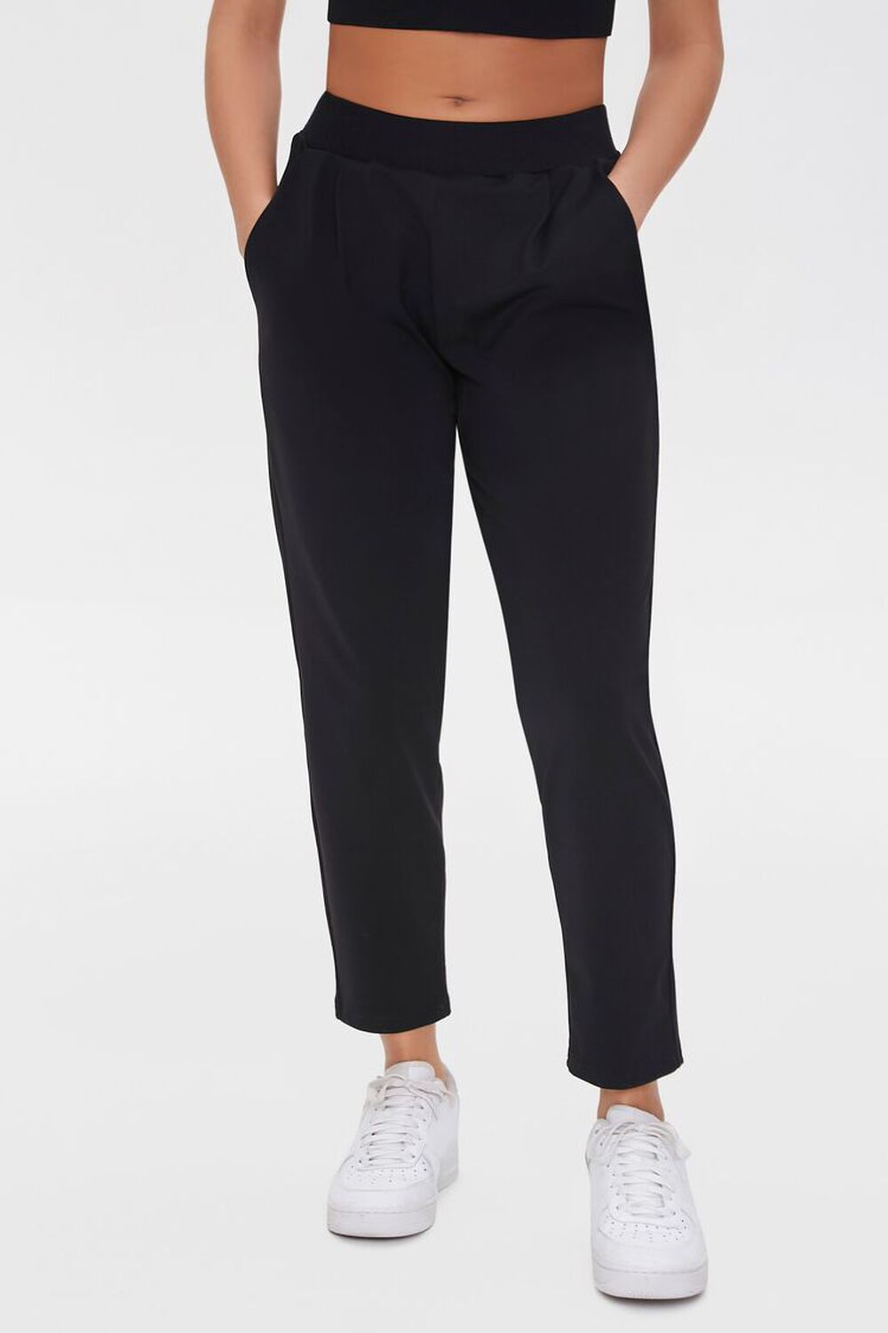 BLACK Active Tapered Ankle Pants, image 2