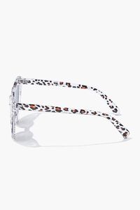 Heart-Shaped Leopard Print Sunglasses, image 3