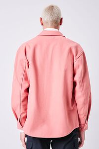 DUSTY PINK Drop-Sleeve Buttoned Jacket, image 3