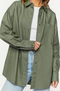 TEA Oversized Drop-Sleeve Shirt, image 5