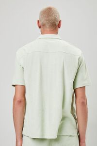 MINT/WHITE Embroidered Casbah Palace Shirt, image 4