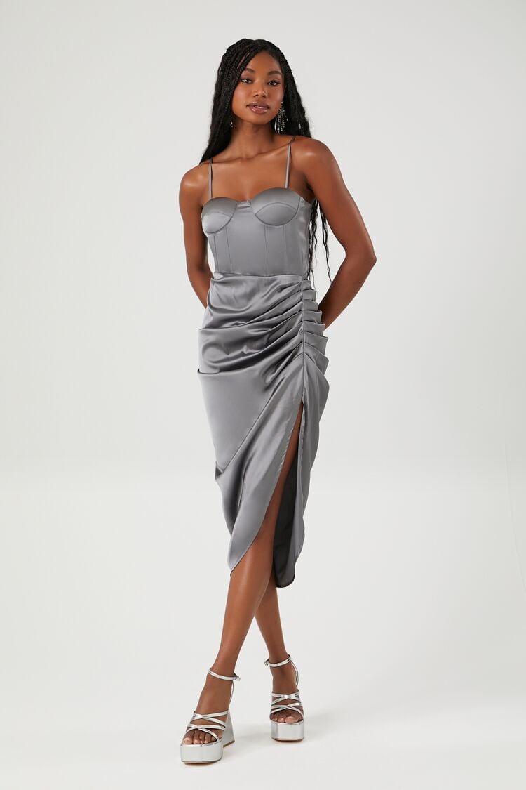 Forever 21 Tropical Self-Tie Cami Dress | Celebrity dresses, Evening dress  fashion, Womens maxi dresses
