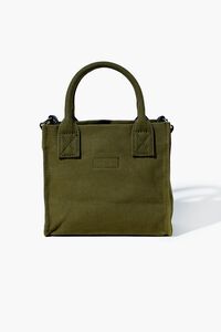 GREEN Canvas Release-Buckle Tote Bag, image 3