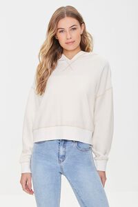 CREAM Mineral Wash French Terry Hoodie, image 1