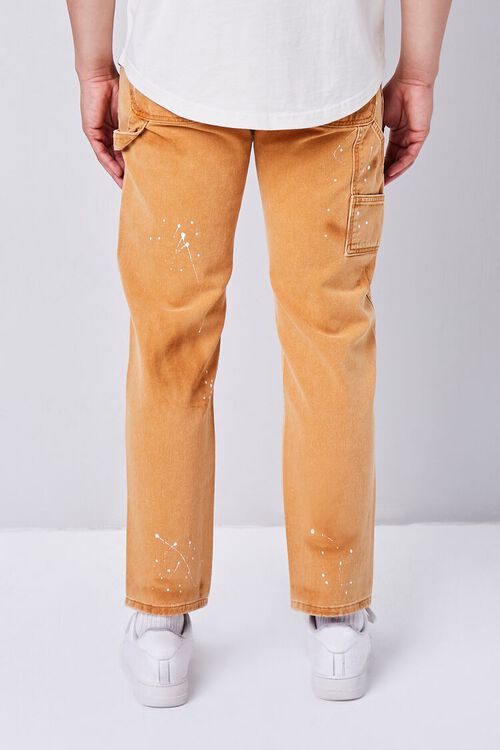 COPPER Distressed Paint Splatter Pants, image 4