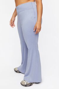 BLUE MIRAGE Plus Size Crossover Flare Pants, image 3