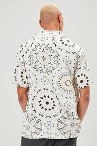 CREAM/MULTI Ornate Print Button-Front Shirt, image 3