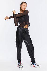 BLACK Active Mesh Netted Top, image 4