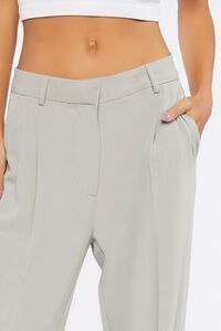 GREY Relaxed High-Rise Crepe Pants, image 6