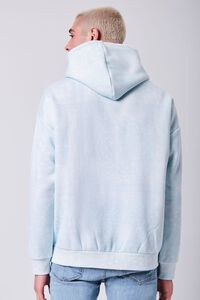LIGHT BLUE/CREAM Paisley Print French Terry Hoodie, image 3