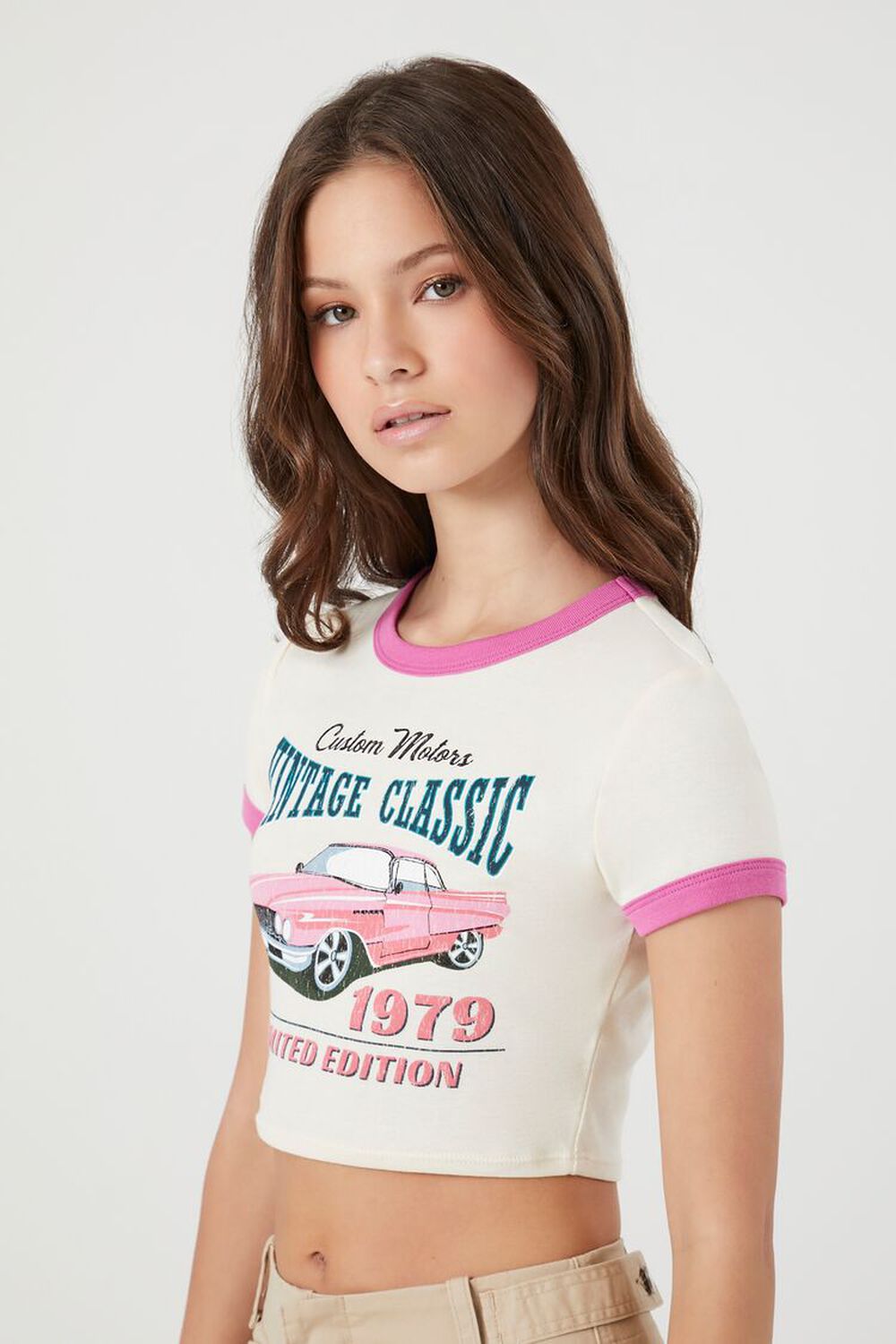 Vintage Classic Ringer Baby Tee