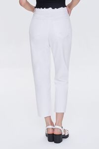WHITE Distressed Mom Jeans, image 4
