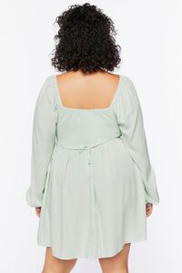MINT Plus Size Sweetheart Mini Dress, image 3