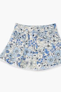 Girls Floral Denim Skirt (Kids), image 3