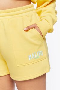 YELLOW/MULTI Plus Size Malibu California Drawstring Shorts, image 6